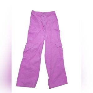 BDG Vibrant Pink Corduroy Cargo Pants